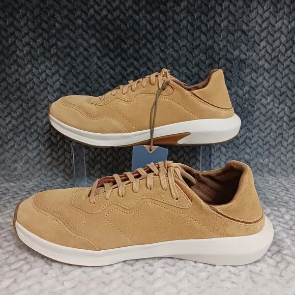 OluKai Koheo Golden Sand Men's Sneakers Shoes Size 11
